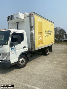 2013 Mitsubishi Fuso FE 180 Reefer/Refrigerated Box Truck.