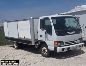 Used 1998 Isuzu NPR Transport Truck / Vending Supplies Truck.