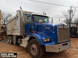2014 Kenworth T800 Triaxle Dump Truck 485hp Paccar 8LL MT.