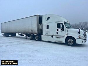 Package Deal - 2016 Freightliner Cascadia Semi Truck and 2011 Great Dane Reefer.